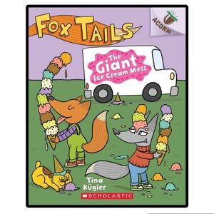 BUNDLE & SAVE 🎉FOX TAILS The Giant Ice Cream Mess Acorn Paperbook